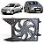 Defletor Eletroventilador Sandero Logan Automatico 2013 a 14 - Imagem 1