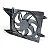 Defletor Eletroventilador Sandero Logan Automatico 2013 a 14 - Imagem 4