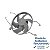 Eletroventilador Ventoinha Renault Clio 1.0 2000 2001 A 2006 - Imagem 2