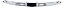 Friso Moldura Tampa Traseira Nissan Versa 2015 2016 A 2019 Branco - Imagem 5