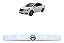 Friso Moldura Tampa Traseira Nissan Versa 2015 2016 A 2019 Branco - Imagem 1