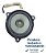 Auto Falante Porta Nissan Versa 2015 2016 2017 2018 2019 Preto - Imagem 2