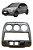 Moldura Comando Ar Citroen C3 2013 2014 2015 2016 2017 2018 - Imagem 1