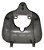 Moldura Cinto Segurança Teto Renault Scenic 2005 2006 Marrom - Imagem 6
