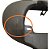 Moldura Cinto Segurança Teto Renault Scenic 2005 2006 Marrom - Imagem 9