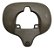 Moldura Cinto Segurança Teto Renault Scenic 2005 2006 Marrom - Imagem 4