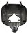 Moldura Cinto Segurança Teto Renault Scenic 2005 2006 Marrom - Imagem 7