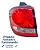 Lanterna Traseira Esquerdo Dodge Journey 2012 2013 A 2018 Esquerdo/motorista Vermelho - Imagem 2