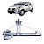 Maquina Vidro Manual Traseira Direita Sandero 2007 A 2014 - Imagem 1