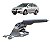 Alavanca Freio Mao Volkswagen Jetta Variant 2007 2008 A 2011 - Imagem 1