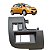 Moldura Botao Retrovisor Nissan March 2011 2012 2013 A 2015 - Imagem 1