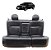 Banco Traseiro Nissan Sentra 2008 2009 2010 2011 2012 Preto - Imagem 1