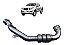 Mangueira Tubo Intercooler Nissan Frontier 2.3 2017 A 2024 Prata - Imagem 1