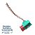 Chicote Conector Plug Sonda Lambda Peugeot 206 207 2005 A 13 - Imagem 2