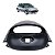 Moldura Painel Computador Bordo Peugeot 206 207 2000 A 2014 - Imagem 1