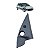 Moldura Interna Retrovisor Direito Peugeot 206 207 2000 A 14 - Imagem 1