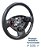 Volante Interno Direçao Renault Sandero 2011 2012 2013 2014 Preto - Imagem 2