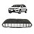 Grade Inferior Parachoque Dianteiro Ford Focus 2009 A 2012 Preto Plastico - Imagem 1