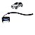 Chicote Conector Plug Tbi Corpo Borboleta Fiesta 1.0 2000 - Imagem 1