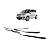 Par Haste Limpador Parabrisa Citroen C3 Picasso 2011 A 2015 - Imagem 1