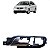 Macaneta Interna Dianteira Esquerda Vw Polo 2003 A 2014 Cinza - Imagem 1
