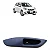 Moldura Puxador Porta Traseira Esquerda Nissan March Versa Cinza - Imagem 1