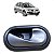 Maçaneta Interna Direita Renault Megane Grand 2006 A 2013 Cinza Dianteira/traseira - Imagem 1