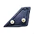 Moldura Retrovisor Esquerda Ford Fiesta Hatch 2003 A 2014 - Imagem 3
