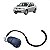 Comando Som Satelite Volante Renault Logan 2007 A 2013 - Imagem 1