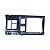 Moldura Painel Botoes Cinzeiro Citroen Berlingo 1998 A 2002 Cinza - Imagem 3