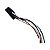 Chicote Botao Retrovisor Eletrico Renault Clio 2000 A 2012 - Imagem 4