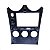 Moldura Painel Radio Ar Condicionado Ford Fiesta Ecosport Preto - Imagem 3