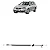 Cabo Maçaneta Traseira Esquerda Vw Jetta Variant 2008 A 2014 - Imagem 1
