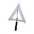 Triangulo Sinalizacao Seguranca Peugeot 207 206 2008 A 2015 - Imagem 3