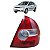 Lanterna Traseira Direita Ford Fiesta Sedan 2004 A 2010 Direito/passageiro Vermelho - Imagem 1