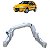 Suporte Coxim Cambio Esquerdo Fiat Palio Siena 2001 A 2007 Cinza - Imagem 1