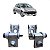 Par Dobradiça Porta Traseira Esquerda Peugeot 206 207 1999 - Imagem 1