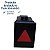 Botao Interruptor Pisca Alerta Painel Polo Hatch 2003 A 2006 Vermelho - Imagem 2