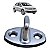 Batente Fechadura Porta Vw Gol Voyage Saveiro G5 G6 G7 G8 Prata - Imagem 1