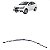 Cabo Trambulador Marcha Chevrolet Agile Montana 2014 A 2016 - Imagem 1
