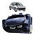 Maçaneta Interna Direita Peugeot 206 207 1999 A 2014 Cinza Dianteira/traseira - Imagem 1
