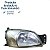 Farol Dianteiro Direito Ford Fiesta Courier 1999 A 2002 Direito/passageiro - Imagem 2
