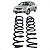 Par Molas Traseiras Suspensao Nissan Sentra 2.0 2007 A 2013 - Imagem 1