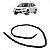 Borracha Porta Traseira Direita Ford Focus Hatch 2009 A 2013 - Imagem 1
