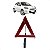 Triangulo Seguranca Sinalizacao Nissan March 2011 A 2019 - Imagem 1