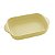 Travessa Oval de Porcelana Nórdica Bon Gourmet 23cm Amarelo - Imagem 1