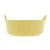 Mini Travessa Oval de Porcelana Nórdica Bon Gourmet 16cm Amarelo - Imagem 5