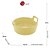 Mini Travessa Oval de Porcelana Nórdica Bon Gourmet 16cm Amarelo - Imagem 4