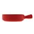 Mini Travessa Oval de Porcelana Nórdica Bon Gourmet 20cm Vermelha - Imagem 4