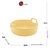 Travessa Oval de Porcelana Nórdica Bon Gourmet 22cm Amarela - Imagem 6